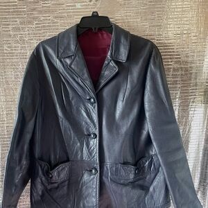 Vintage leather jacket